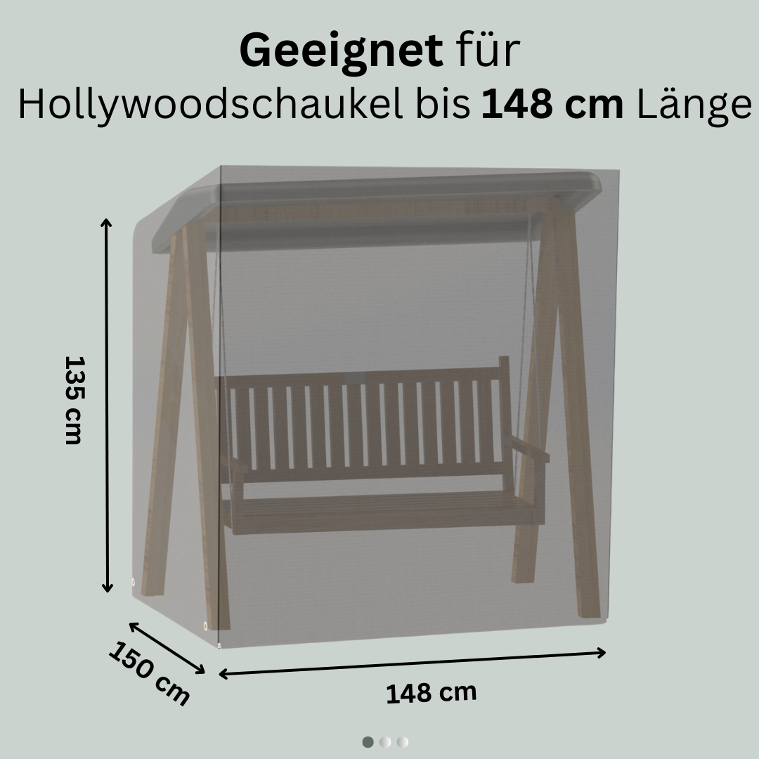 Jéto Hollywoodschaukel Schutzhülle - Premium Line - Oxford 420D