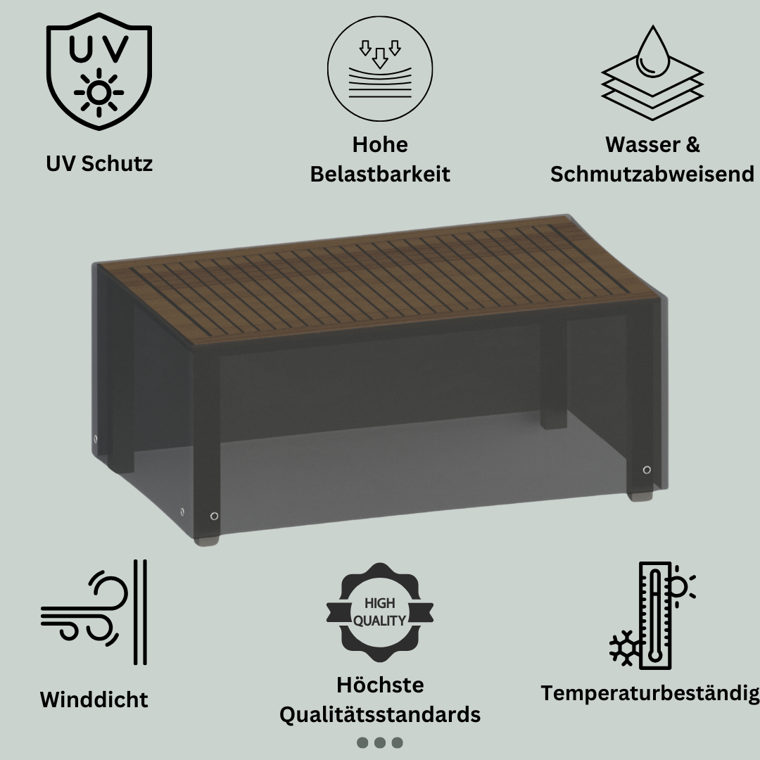Jéto Gartentisch Schutzhülle - Basic Line - PE Gewebe