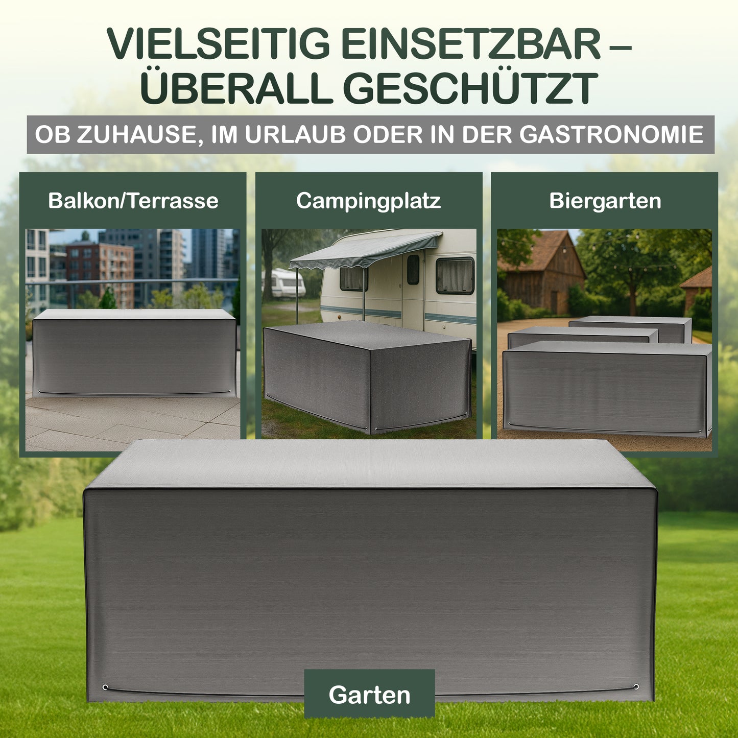 Jéto Sitzgruppe Schutzhülle Premium Line - 600D Oxford