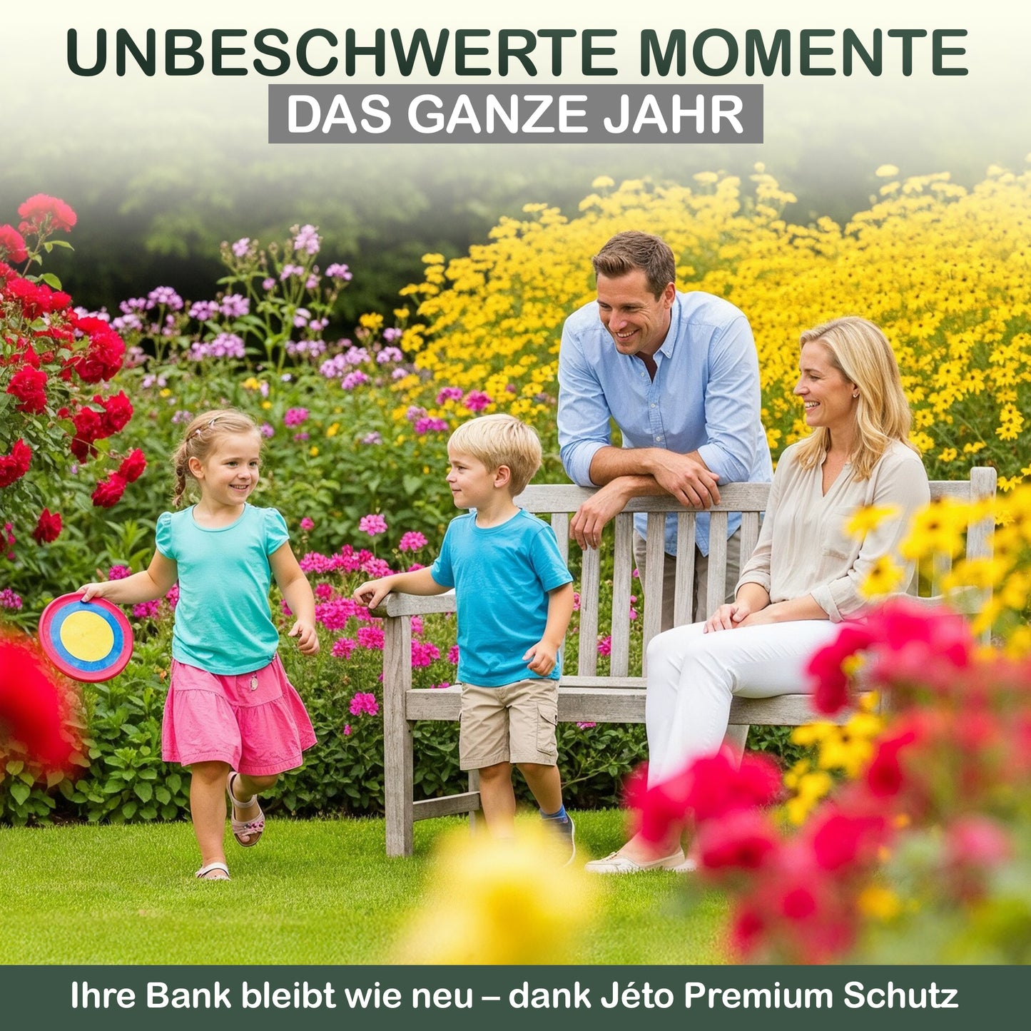 Jéto Gartenbank Schutzhülle - Premium Line - Oxford 600 D