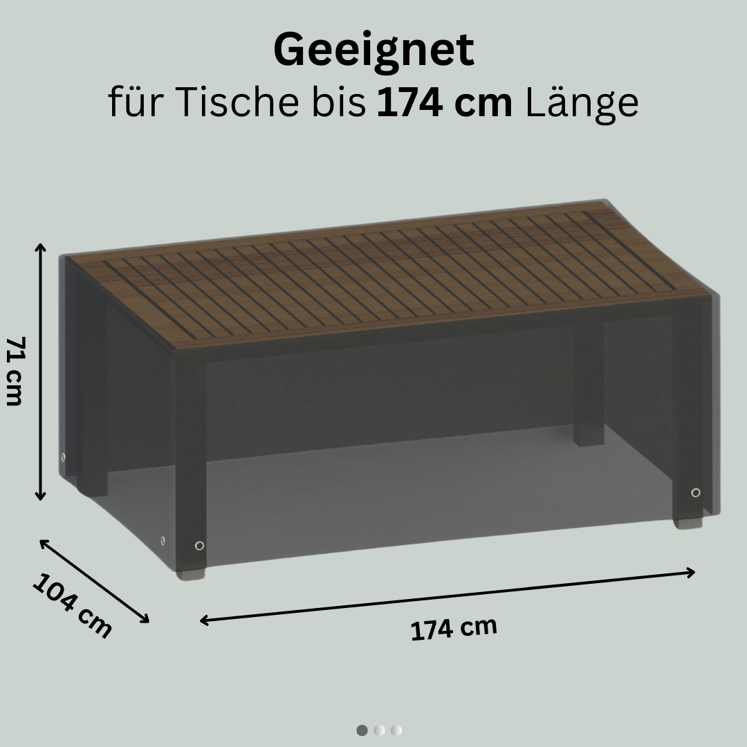 Jéto Gartentisch Schutzhülle - Basic Line - PE Gewebe