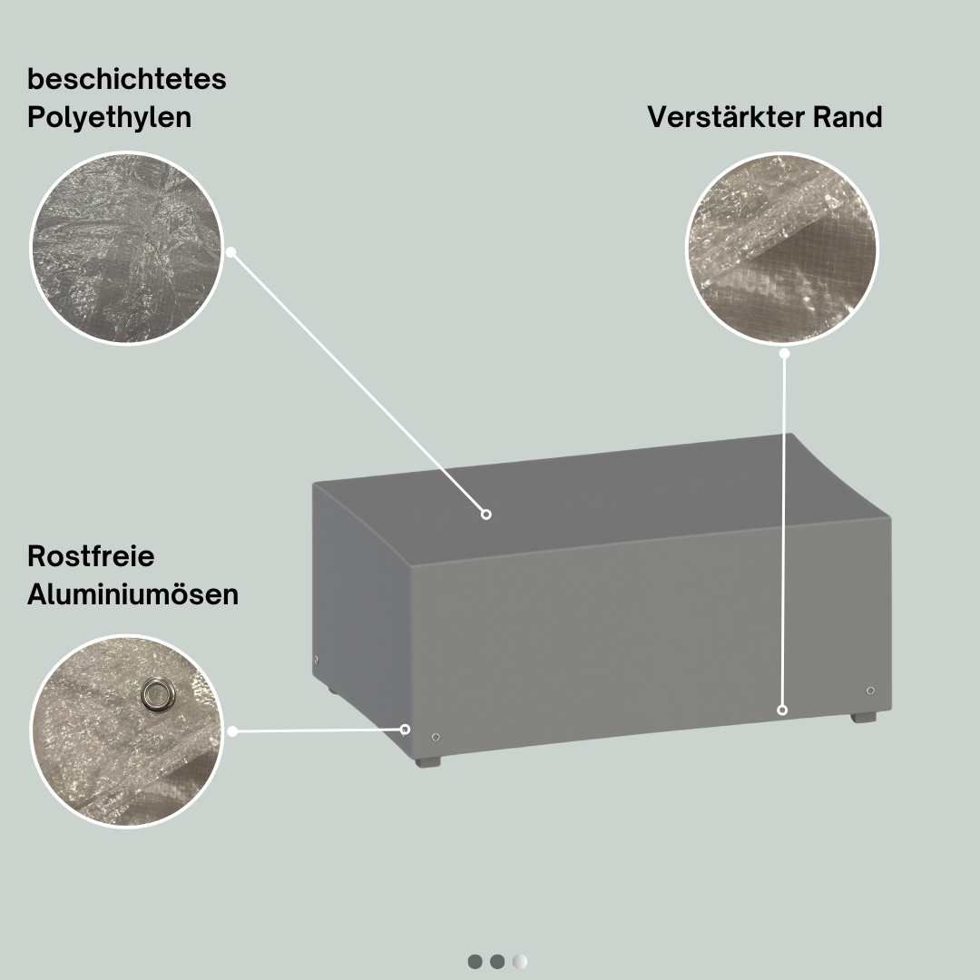 Jéto Gartentisch Schutzhülle - Basic Line - PE Gewebe