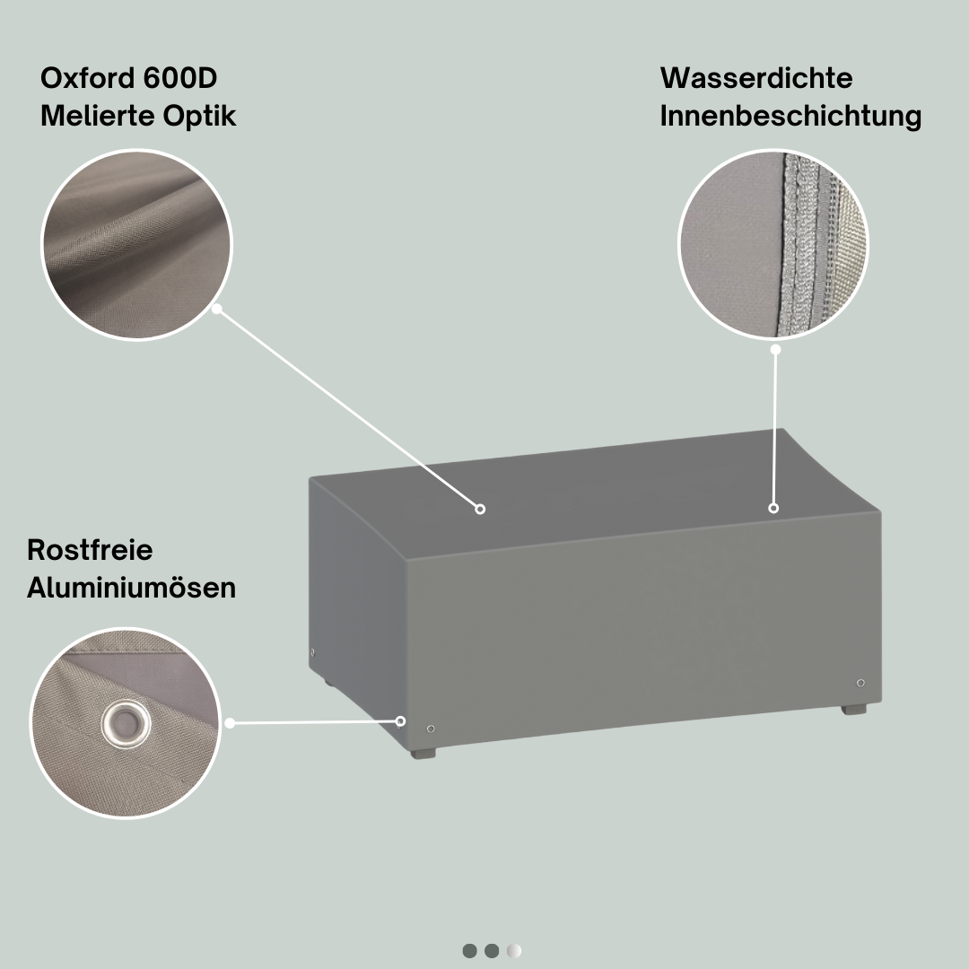 Jéto Gartentisch Schutzhülle - Premium Line - Oxford 600D