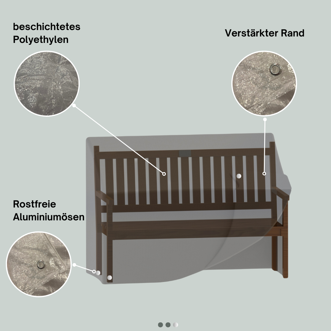 Jéto Gartenbank Schutzhülle - Basic Line - PE Gewebe