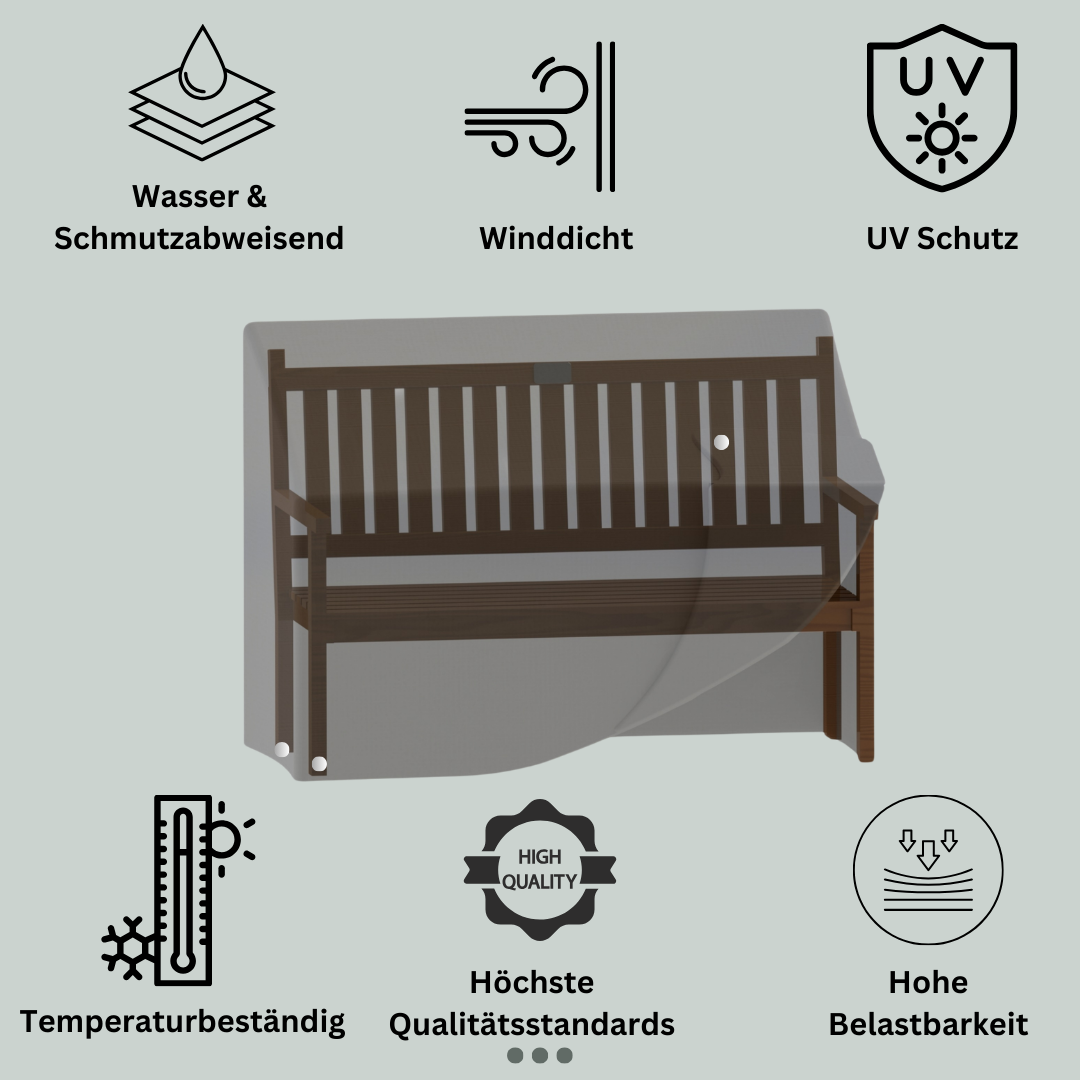 Jéto Gartenbank Schutzhülle - Basic Line - PE Gewebe