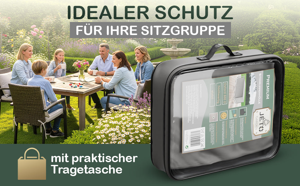 Jéto Sitzgruppe Schutzhülle Premium Line - 600D Oxford