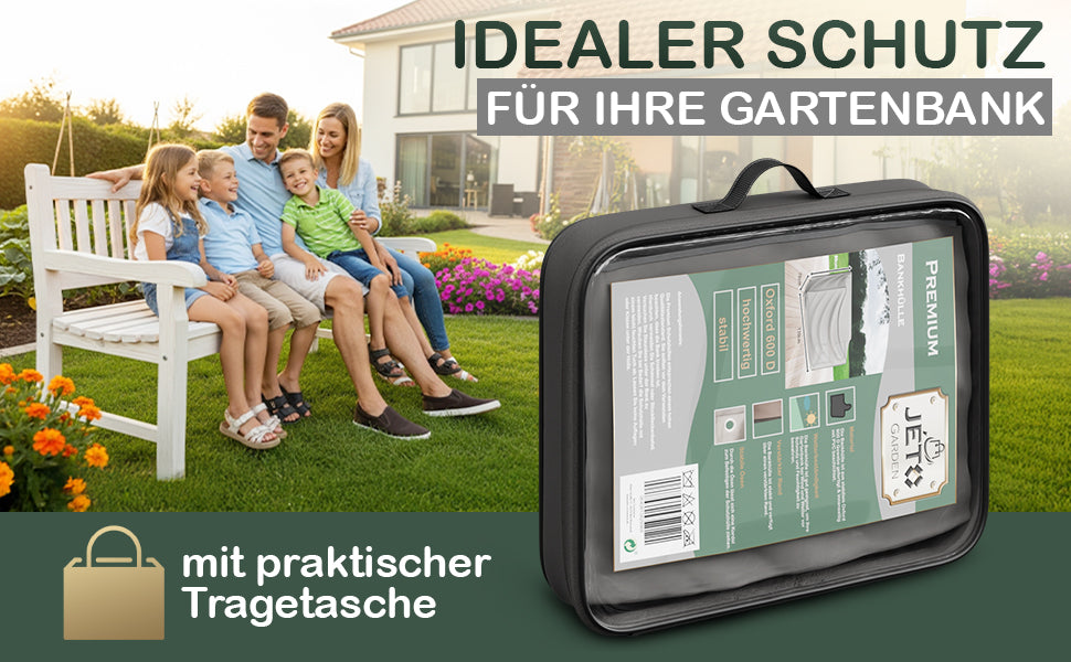 Jéto Gartenbank Schutzhülle - Premium Line - Oxford 600 D
